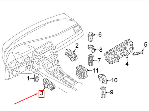 NEW OEM ORIGINAL 5G1927137AAWZU