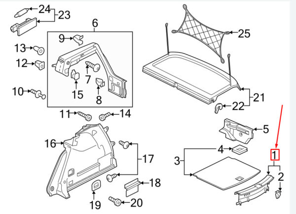 NEW OEM ORIGINAL 5GM863459 82V / 5GM863459