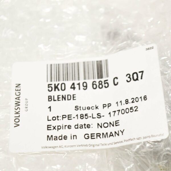 New Genuine Volkswagen Golf Passat Steering Wheel Edge 5K0419685C3Q7 OEM - Image 4