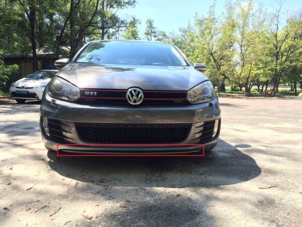 Spoiler New Genuine VW GOLF MK6 Front Bumper Center Lower Spoiler Carrier 5K0807110A9B9