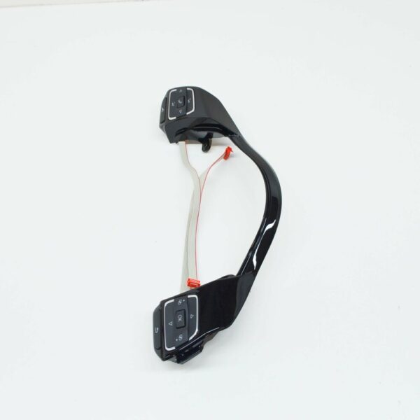 NEW VW GOLF MK6 STEERING WHEEL SWITCHES W/ TRIM 5K0998537C OEM - Image 3