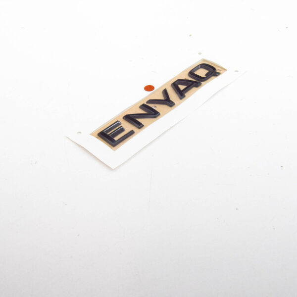SKODA ENYAQ iV Rear Emblem Badge 5LG853687A041 NEW GENUINE - Image 3