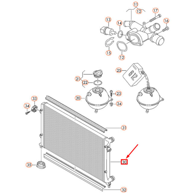 NEW ORIGINAL OEM 5N0121253N