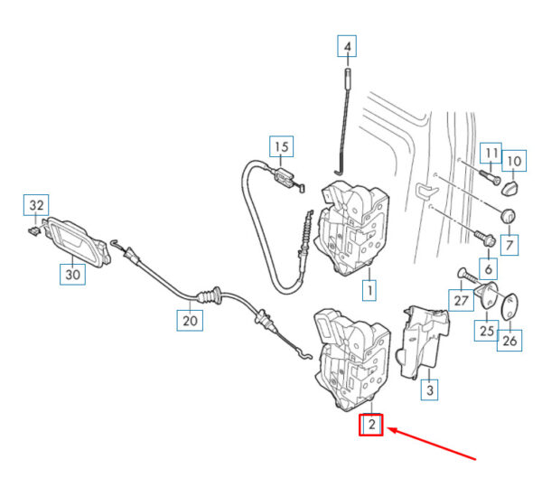 NEW GENUINE OEM 5N1837016N