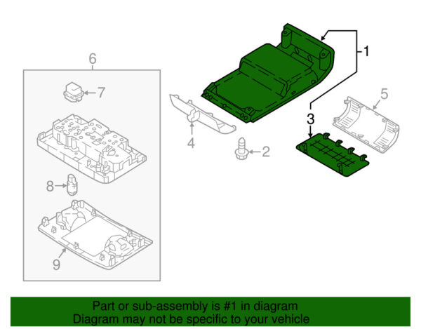 Genuine Volkswagen Tray 5NN868837RM5 - Image 5