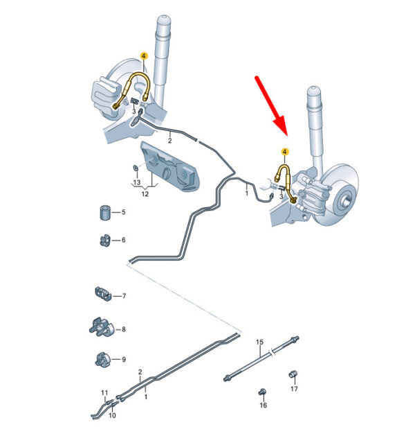 NEW GENUINE OEM 5Q0611775L