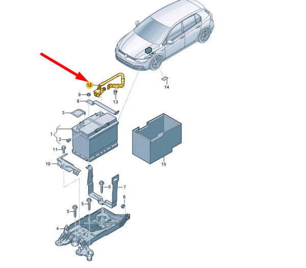 NEW OEM ORIGINAL 5WA915181D
