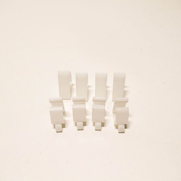 BMW 3 E30 cable holder 8 pcs 61131370743 1370743 NEW ORIGINAL