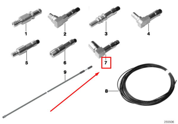 BMW G20 coaxial cable connection terminal 61136938662 6938662 NEW original - Image 4