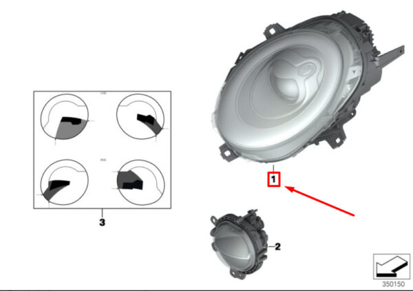 NEW GENUINE OEM 63117448385 7448385