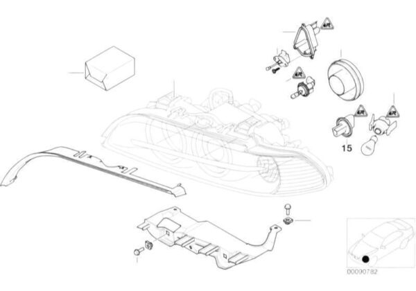 BMW E39 E53 Original Float 63128375448 - Image 5