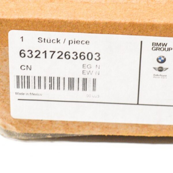 BMW X3 F25 Tail Lamp Cover 7263603 63217263603 NEW ORIGINAL