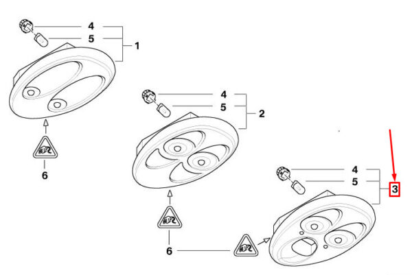 NEW GENUINE OEM 63316962022
