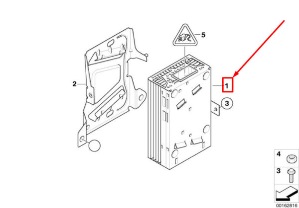 Mini Cooper R56 Amplifier HiFi Harman Kardon 65129388956 9388956 NEW GENUINE - Image 4