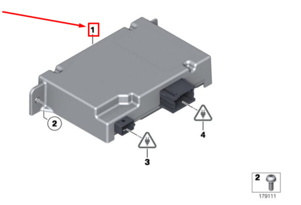 BMW 7 F01, F02 Camera Control Unit 66519307422 9307422 NEW ORIGINAL - Image 4