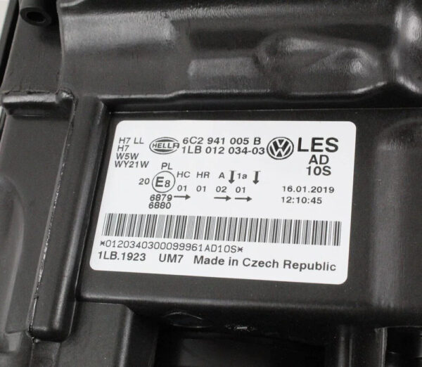 VW Polo 6R, 6C Headlight Front Left 6C2941005B NEW GENUINE - Image 3
