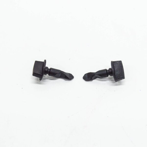 AUDI A1 MK1 Rear Bumper Tow Eye Cover Clip  Pin 2 Pieces 6Q0807643 NEW ORIGINAL