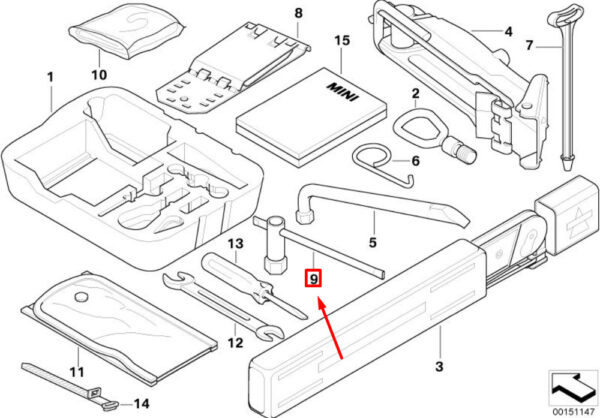 NEW GENUINE OEM 71101507977 01507977