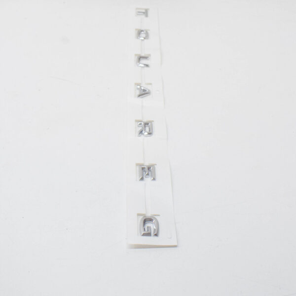 VW TOUAREG CR Rear Inscription Emblem Badge 760853687A2ZZ NEW GENUINE - Image 3