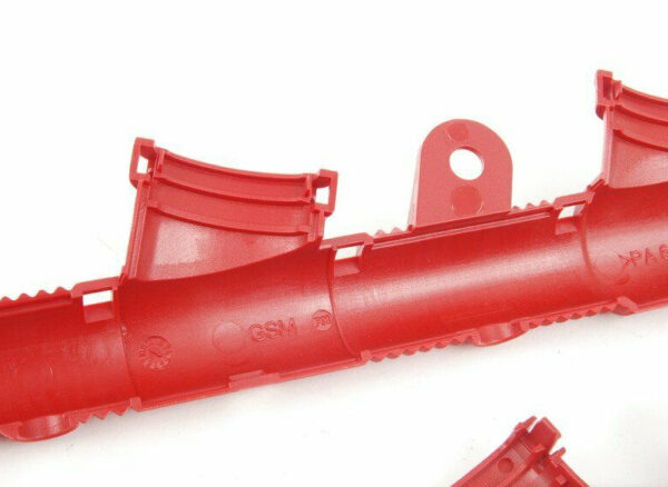 NEW AUDI Q7 4L IGNITION COIL CABLE GUIDE RED CYLINDERS 1-4 079971822 ORIGINAL - Image 3