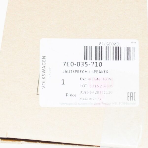 NEW VOLKSWAGEN TRANSPORTER T5 WIDE-BAND SPEAKER 7E0035710