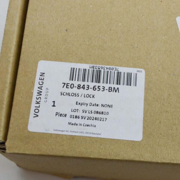 VW TRANSPORTER T6 Left Sliding Door Remote Control Lock 7E0843653BM NEW GENUINE