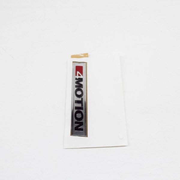 NEW VW AMAROK REAR 4 MOTION EMBLEM SHIELDS 7E0853675MMGM ORIGINAL - Image 4