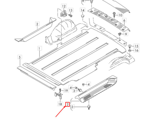 NEW GENUINE OEM 7E5863725DLBF