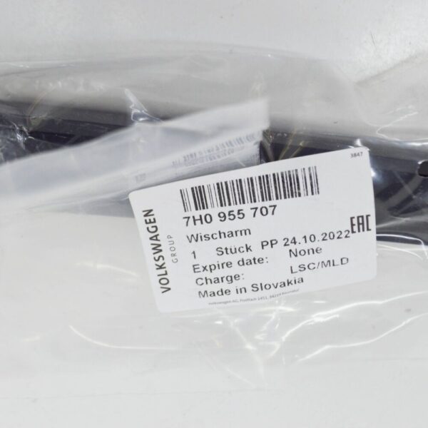 VW TRANSPORTER T6 REAR LEFT AERO WIPER ARM 7H0955707 NEW GENUINE