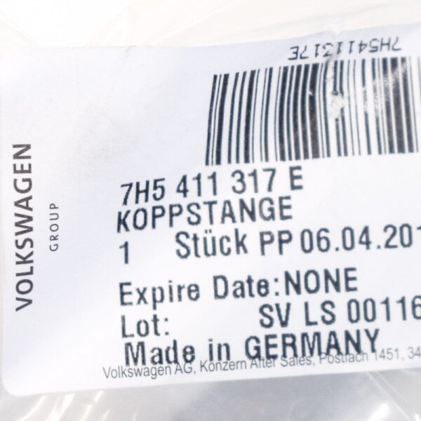 VW TRANSPORTER T5 Front Sway Bar Left Side Tie Rod 7E0411317A New Genuine