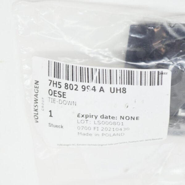 VW TRANSPORTER T6 Seat Guide Rail Lashing Eye 7H5802994AUH8 NEW GENUINE