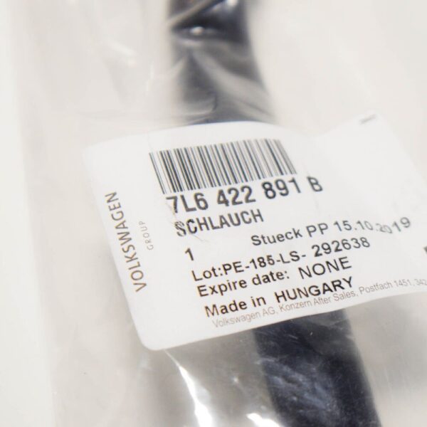 Audi Q7 4L Power Steering Return Pants 7L6422891B LHD NEW ORIGINAL 2015 - Image 3