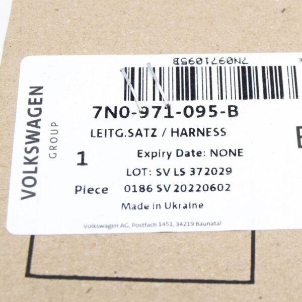 VW Sharan 7N harness for front parking aid 7N0971095B