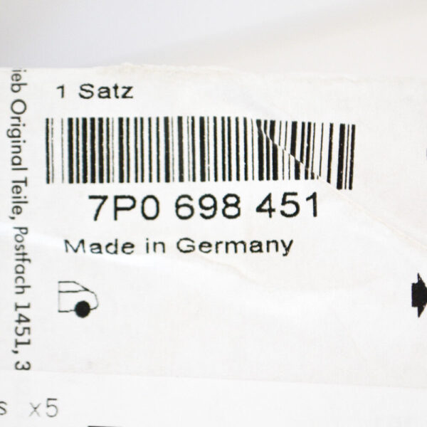NEW VOLKSWAGEN TOUAREG 7P 3 0 TDI V6 REAR BRAKE LINING SET KIT 7P0698451