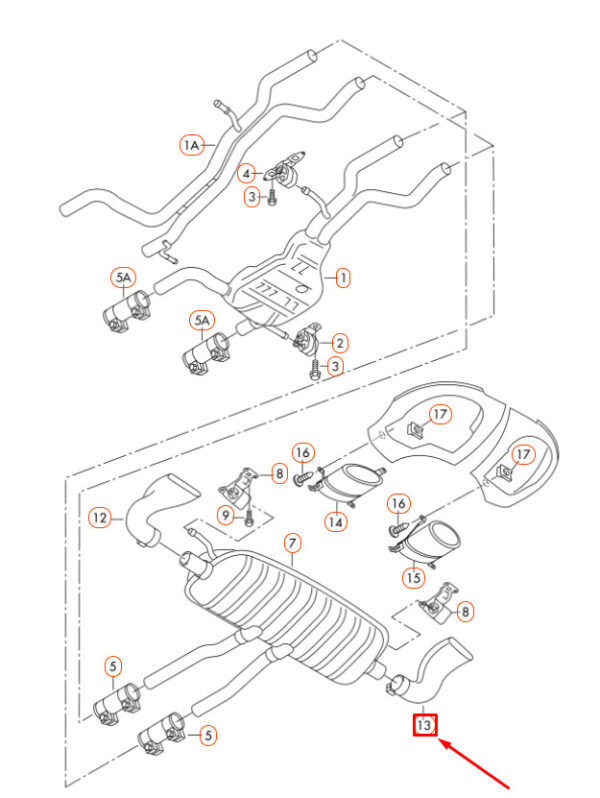 NEW GENUINE OEM 7P6253682R