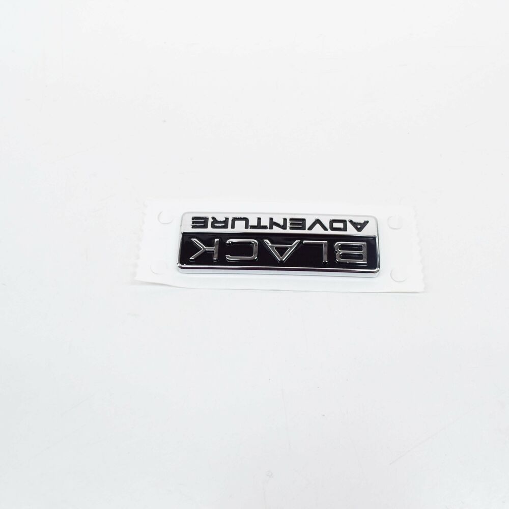 NEW VW TOUAREG 7P5 REAR TAILGATE TRUNK LID EMBLEM BADGE 7P6853688B DPJ ORIGINAL 4 NEW OEM ORIGINAL 7P6853688B DPJ / 7P6853688B