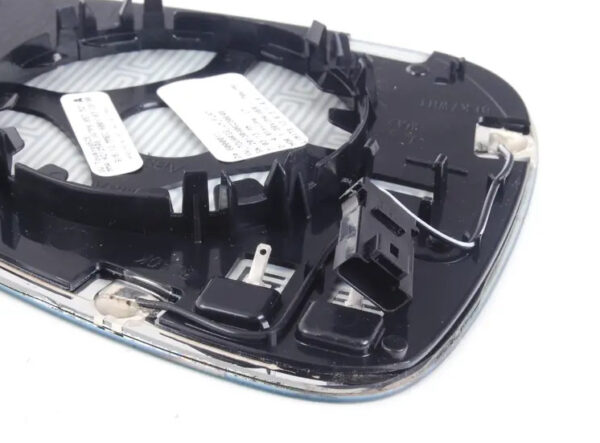NEW VW TOUAREG 7P FRONT LEFT DOOR MIRROR GLASS 7P6857521A ORIGINAL - Image 3