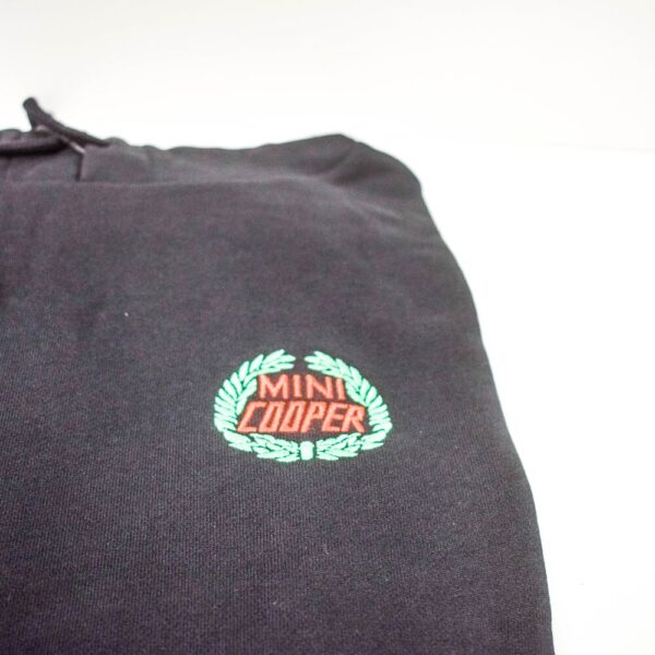 MINI Woman Vintage Black Sweatshirt Logo Size M 80142463203 NEW REAL - Image 4