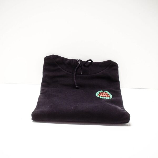 MINI Woman Vintage Black Sweatshirt Logo Size M 80142463203 NEW REAL - Image 5