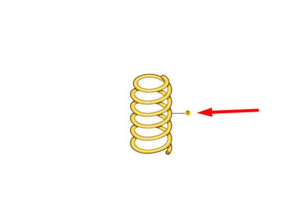NEW AUDI Q5 FY FRONT COIL SPRING 80A411105AP ORIGINAL - Image 4