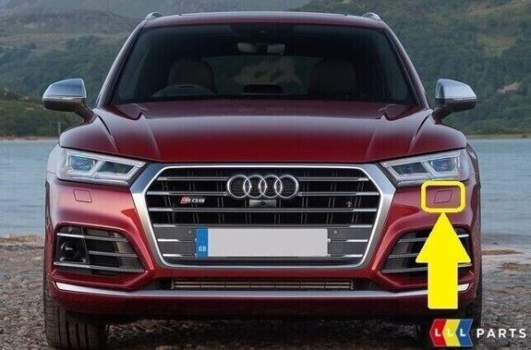 Audi SQ5 18- Front Bumper Washer Headlight Left Cover 80A807753AGRU G - Image 5