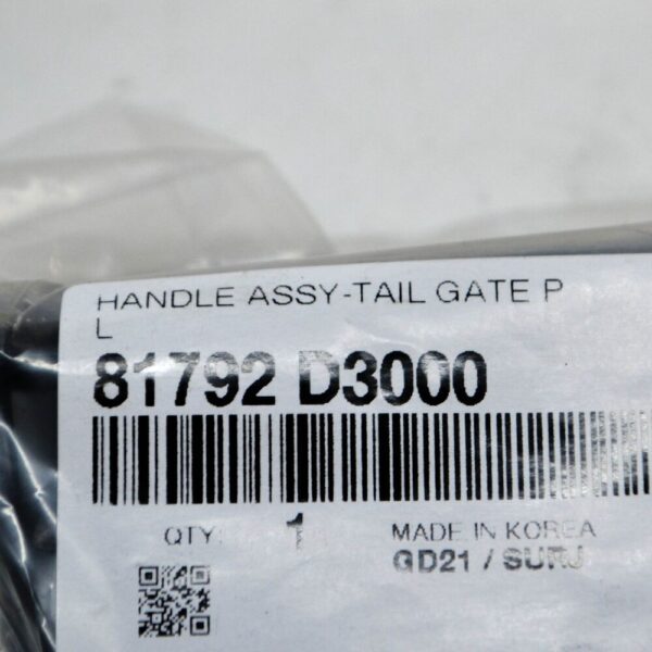 HYUNDAI KONA Rear Tailgate Liftgate Pull Handle 81792D3000 NEW GENUINE - Image 6
