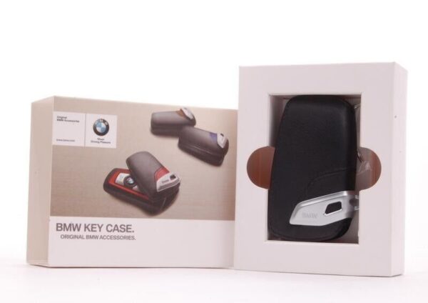 BMW Keychain Case Cover Bag Black ORIGINAL 82292219911 - Image 5