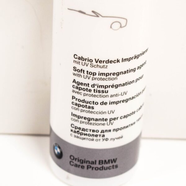 BMW Convertible Soft Top Impregnator 83122298223 NEW ORIGINAL - Image 5