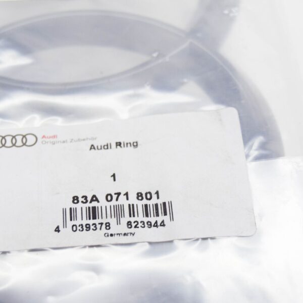 AUDI Q3 F3 FRONT RADIATOR GRILLE EMBLEM 83A071801 NEW ORIGINAL