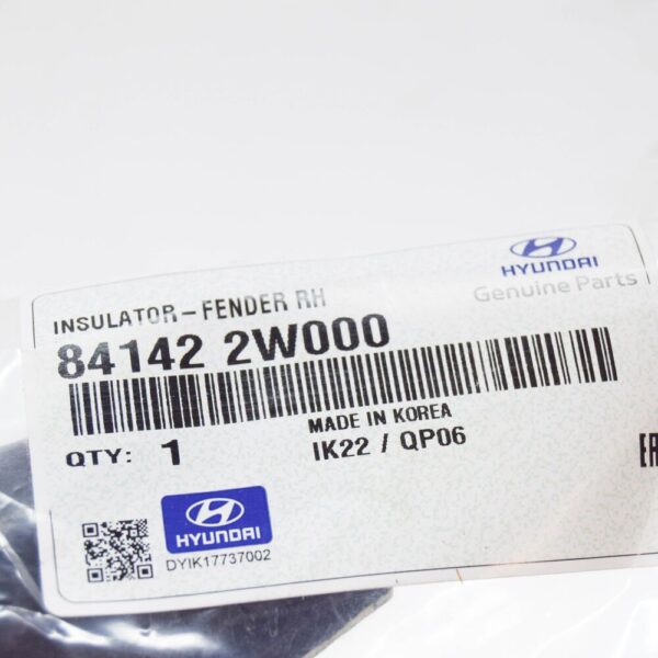 HYUNDAI SANTA FE MK3 DM Front Right Fender Insulator 841422W000 NEW GENUINE - Image 6