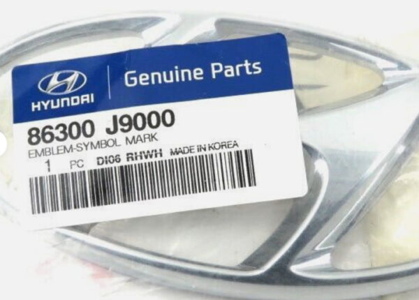 86300J9000 Hyundai Kona MK1 Symbol Brand Emblem 86300J9000