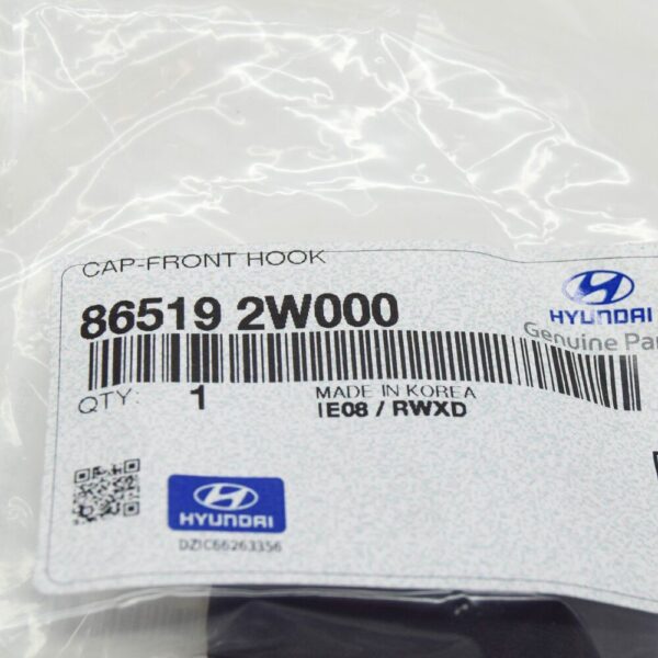 Hyundai Santa Fe III DM Front Bumper Towel Eye Cover 865192W000 NEW - Image 6