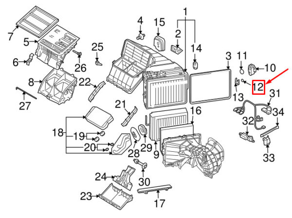 NEW AUDI A8 D3 4E FRONT EXPANSION VALVE LOWER SEAL 8E0260749A ORIGINAL - Image 4