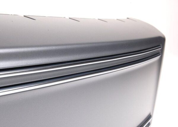 Audi TT TTS Coupe Roadster 8j Trim License Plate Holder Platinum Grey Genuine 8J080728 - Image 5